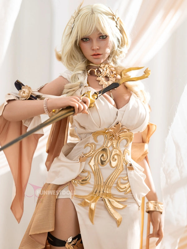 F703-157cm(5.2ft)-42kg G Cup ROS Realistic Skin Texture Silicone Sex Doll｜Fun West Doll