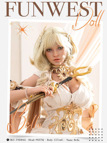 F703-157cm(5.2ft)-42kg G Cup ROS Realistic Skin Texture Silicone Sex Doll｜Fun West Doll