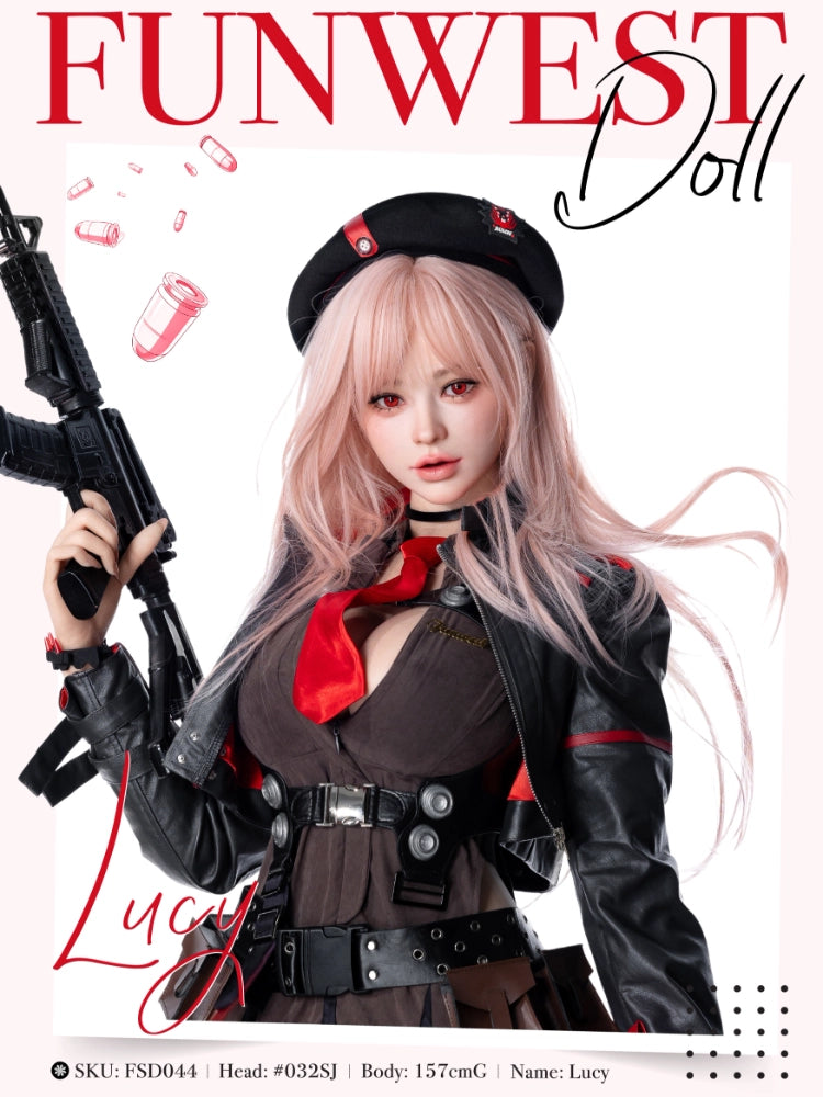 F715-157cm(5.2ft)-42kg G Cup ROS Realistic Skin Texture Cosplay Silicone Sex Doll｜Fun West Doll