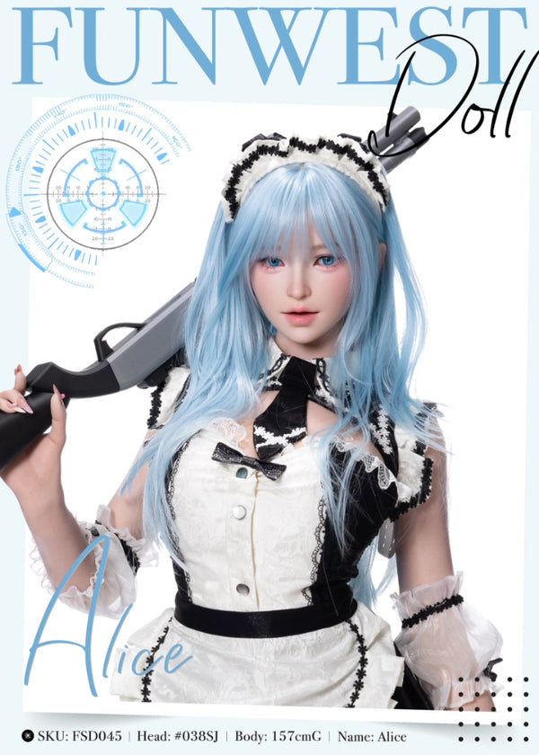 F716K-157cm(5.2ft)-42kg G Cup ROS Cosplay Silicone Huge Tit Sex Dolls [IN STOCK EU]｜Fun West Doll