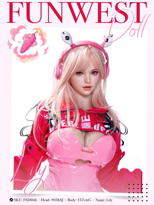 F717-157cm(5.2ft)-42kg G Cup ROS Realistic Skin Texture Cosplay Silicone Sex Doll｜Fun West Doll