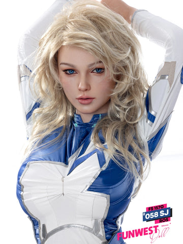 F8617-157cm(5.2ft)- 92.6lbs G Cup ROS Realistic Skin Texture Silicone Sex Doll｜Fun West Doll