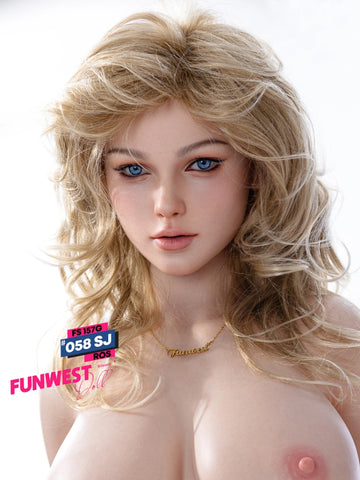 F8617-157cm(5.2ft)- 92.6lbs G Cup ROS Realistic Skin Texture Silicone Sex Doll｜Fun West Doll