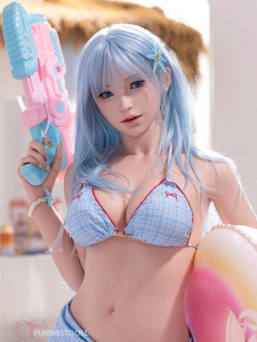 F8675-159cm(5.2ft)-35.3kg F Cup Realistic Skin Texture Gel Breasts Silicone Full Sex Doll｜Funwest Doll