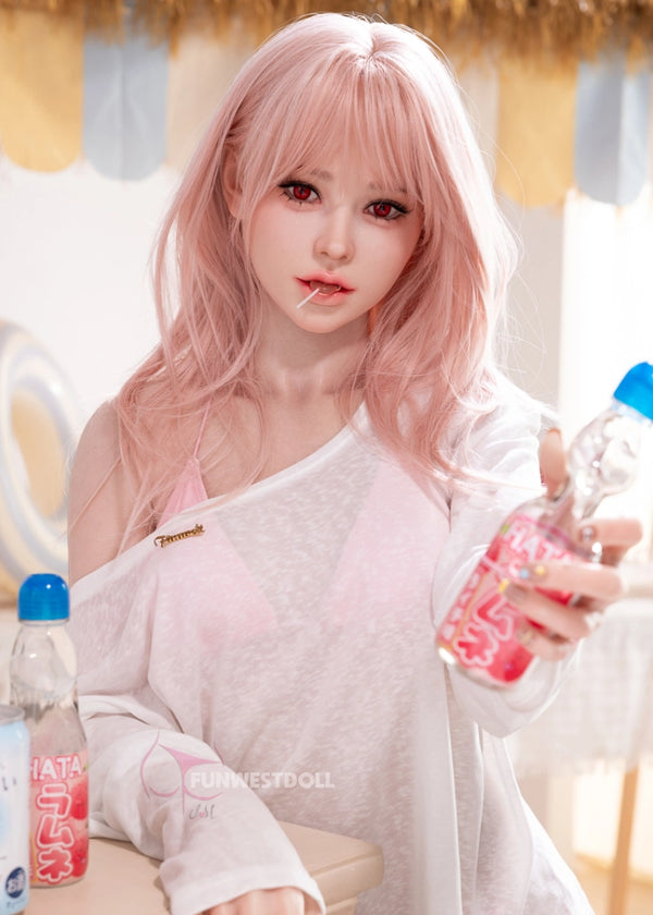 F8677-159cm(5.2ft)-37kg A Cup Summer Vibe Realistic Skin Texture Silicone Sex Doll | Fun West Doll