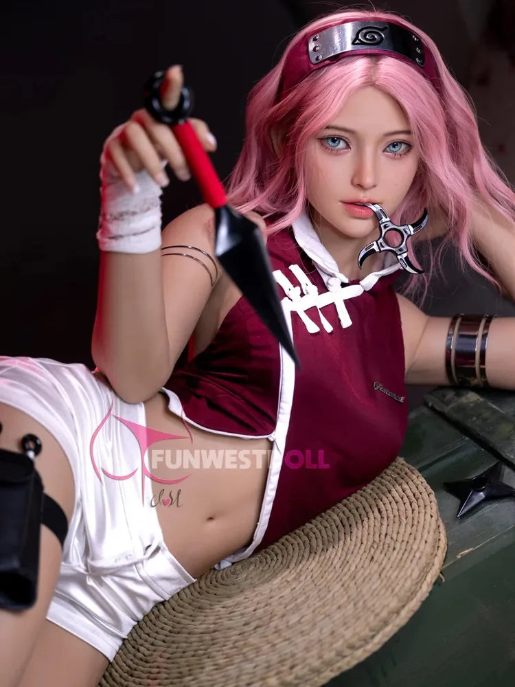 F1871K-159cm-37kg A Cup Alice Cosplay Realistic Hot TPE Animated Sex Doll｜Fun West Doll