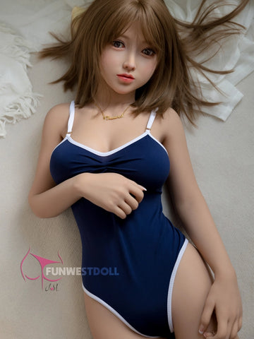 F2395-152cm(5ft）D Cup Petite Natural Amy TPE Sex Doll｜Fun West Doll