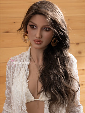 F9373-159cm(5.2ft)-38kg F Cup TPE Sex Doll Natural Skylar ｜Funwest Doll