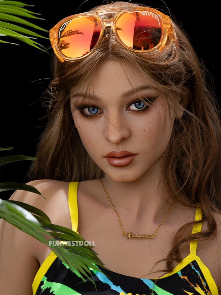 F8604-159cm(5.2ft)-38kg F Cup TPE Full Sex Doll Natural Sheila｜Funwest Doll