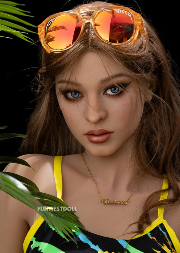 F8604-159cm(5.2ft)-38kg F Cup TPE Full Sex Doll Natural Sheila｜Funwest Doll