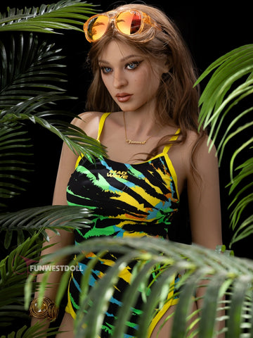 F8604-159cm(5.2ft)-38kg F Cup TPE Full Sex Doll Natural Sheila｜Funwest Doll