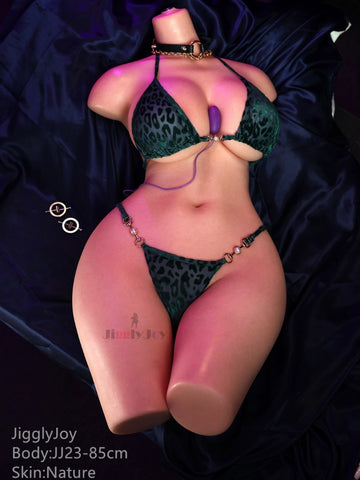 T1034-85cm-24kg Helen F Cup Full Silicone Fat Vagina Ultra Realistic Torso Sex Doll｜Jigglyjoy