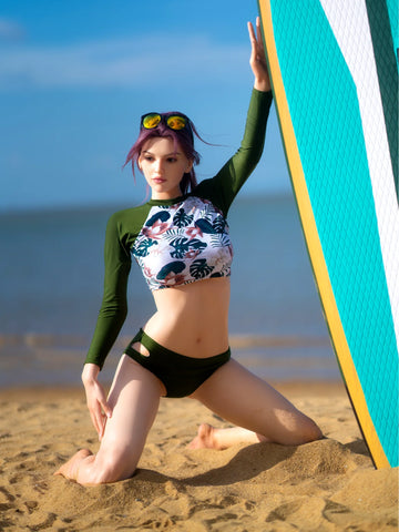 F5656- 170cm(5.6ft) 36.2kg C Cup Full Silicone life-size Celebrity Sex Doll丨ZELEX Doll