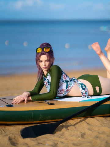 F5656- 170cm(5.6ft) 36.2kg C Cup Full Silicone life-size Celebrity Sex Doll丨ZELEX Doll