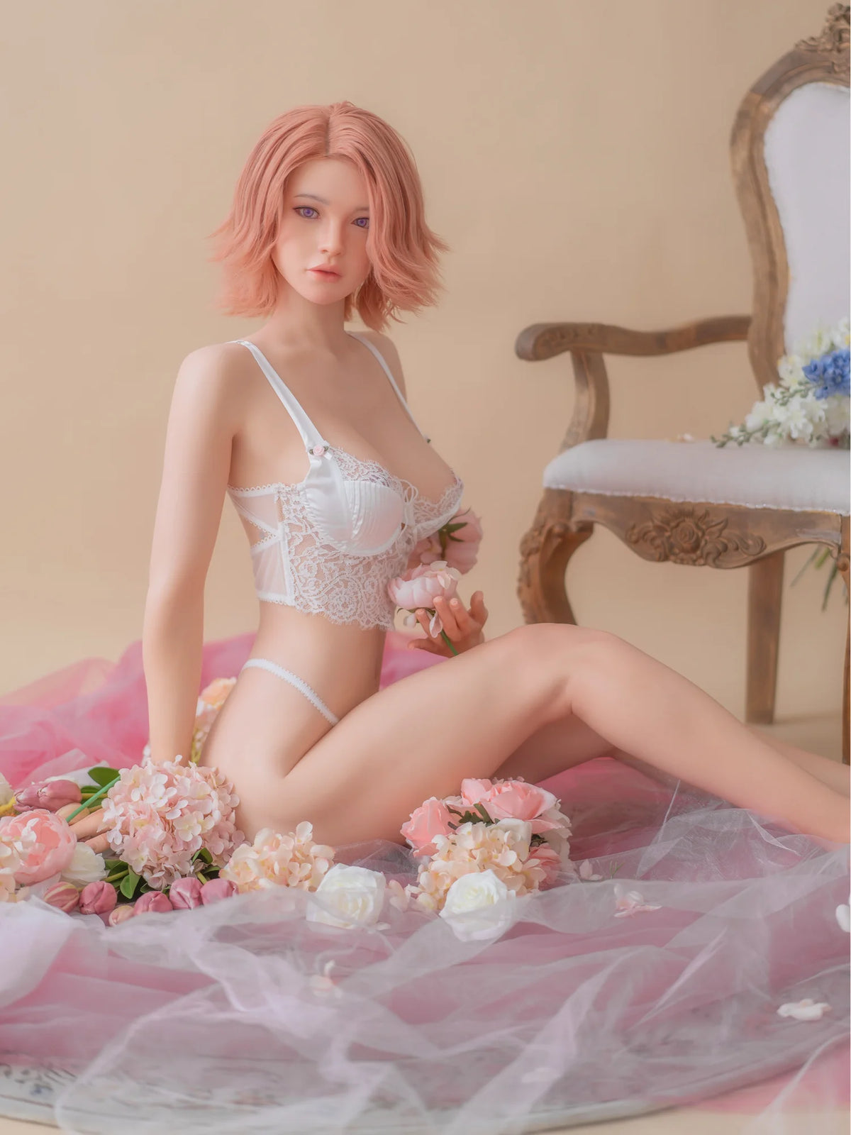 F5652- 170cm(5.6ft) 36.2kg C Cup Full Silicone life-size Celebrity Sex Doll丨ZELEX Doll