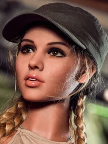 H027 Lifelike Sex Doll Head with Angular Jawline丨WM Doll Head #273