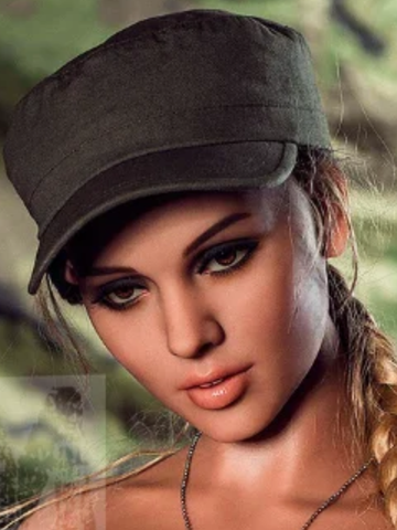 H027 Lifelike Sex Doll Head with Angular Jawline丨WM Doll Head #273