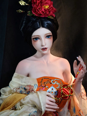 F534-Elsa Babe-150cm/ 5ft Full Silicone Asia  Sexy Anime Sex Dolls
