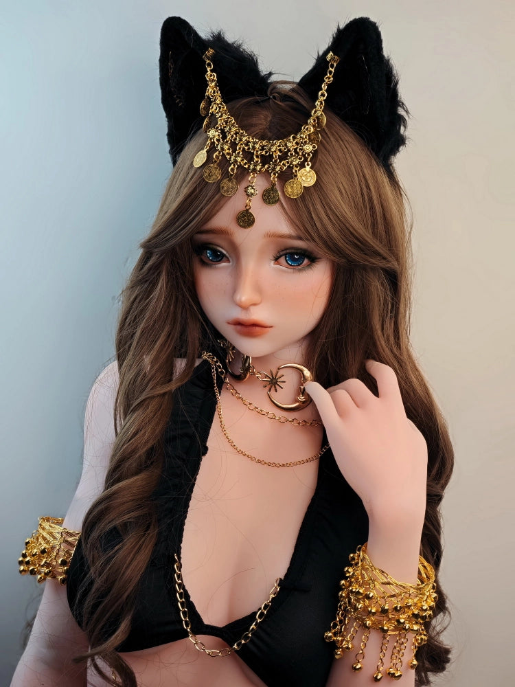 F5569-150cm/5ft-27.5kg  Anime Hentai Silicone Sex Doll | Elsa Babe