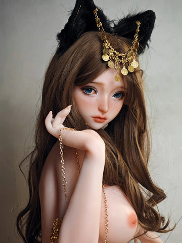 F5569-150cm/5ft-27.5kg  Anime Hentai Silicone Sex Doll | Elsa Babe