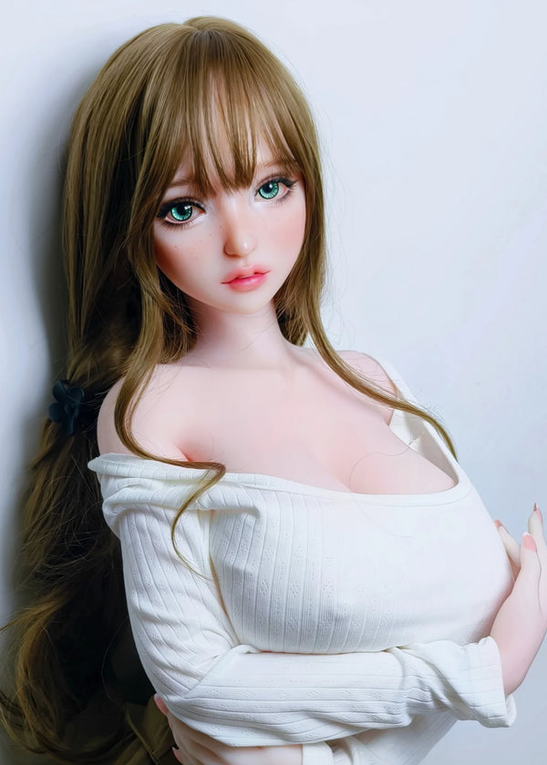 F9378-150cm/5ft 27.5kg Hentai Life Size Female Sex Doll Silicone Head | Elsa Babe