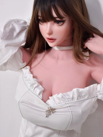 F2160-Elsa Babe-160cm/5ft2 Akimoto Mami Silicone Anime Sex Dolls