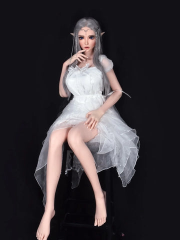 F1536-165cm(5ft4) Fantasy Full Silicone Sexy Anime Hentai Sex Dolls |Elsa Babe