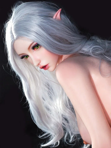 F1537-165cm(5ft4 ) Fantasy Full Silicone Sexy Anime Sex Dolls|Elsa Babe