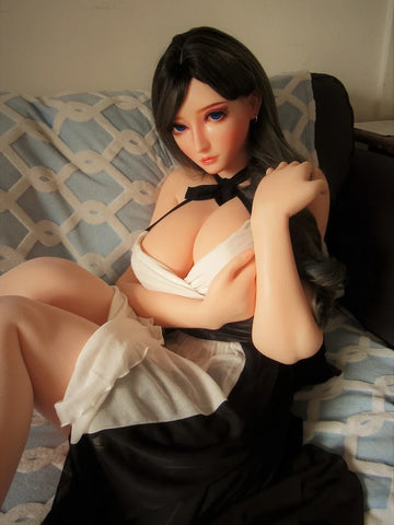 F1545-Elsa Babe-165cm/5ft4 Búp bê tình dục Anime gợi cảm bằng silicon đầy đủ 