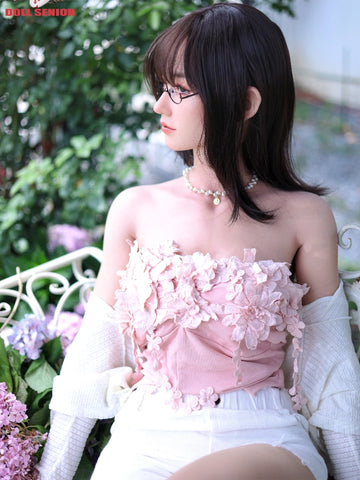 F7657- 165cm(5ft4)-35kg B Cup Silicone ROS Flat Chest Asian Sex Doll丨Doll senior