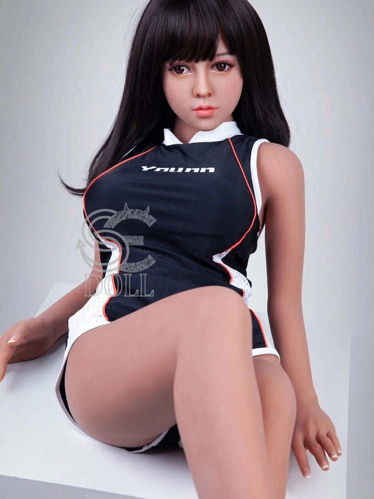 F853—150cm/4ft9-27kg Layla E Cup TPE Cute Asian Girl Sex Doll | SE Doll