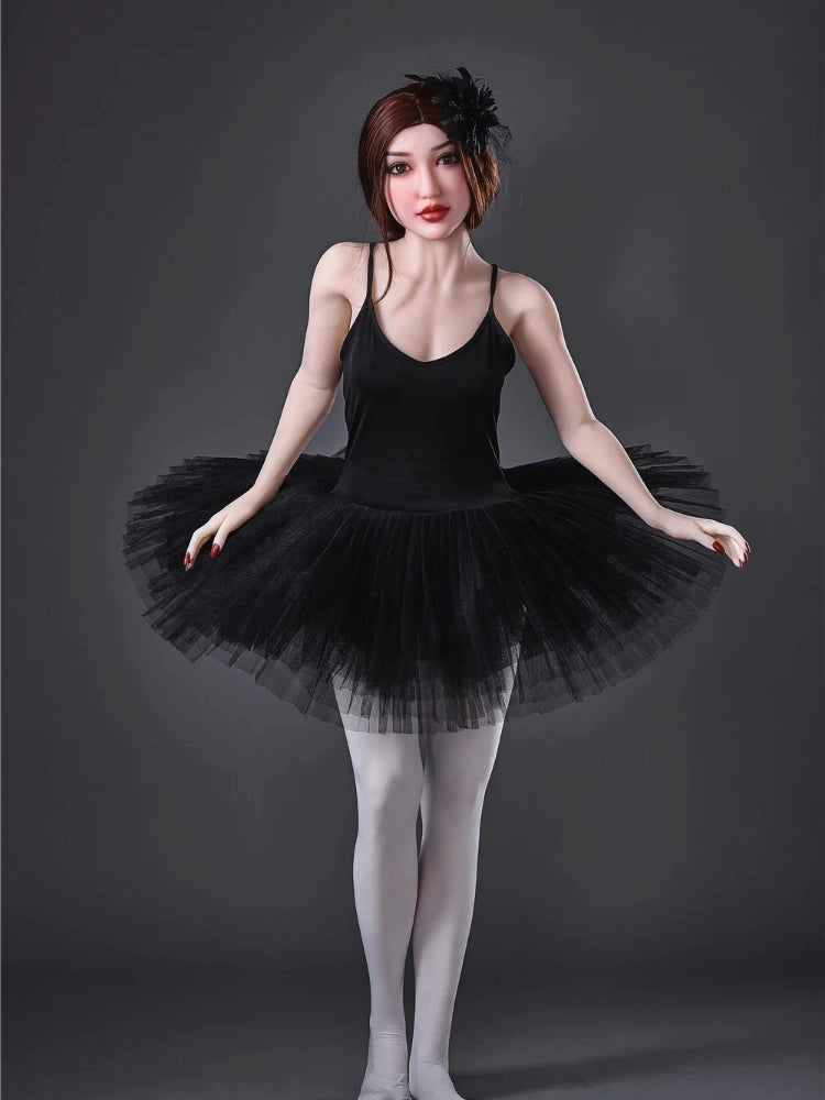 F108-150cm/4ft9  C Cup Small Tits Ballet Dancer TPE Sex Doll｜Irontech Doll