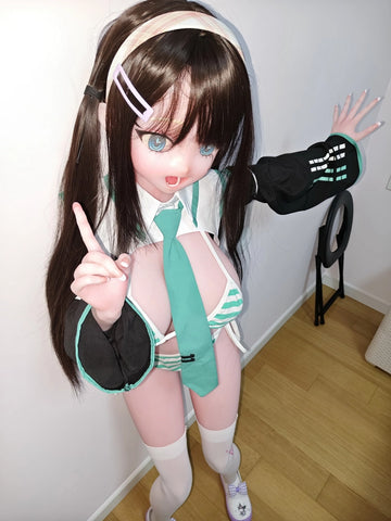 F5568-150cm/5ft-27.5kg Japanese Anime Silicone Sex Doll | Elsa Babe