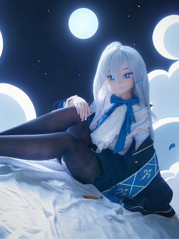 F5592-150cm/5ft-27.5kg  full size Anime Silicone Sex Doll | Elsa Babe