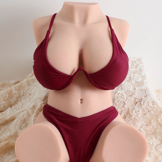 T1100-16.2lbs 15''（38cm）TPEぽっちゃりBBWセックスドールトルソー|AiYuan 