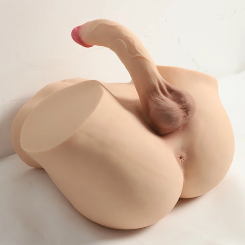 A558-Torso Doll With Big Dildo｜Male Torso Sex Toy