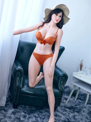 F193-159cm(5ft1) E Cup Summer Adult Love Girl Sex Doll |Irontech Doll