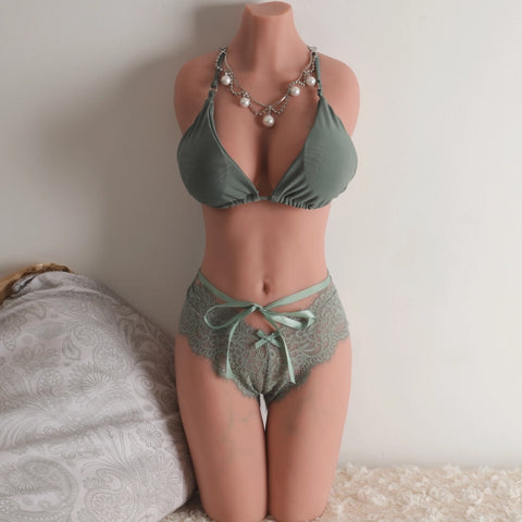 T1100-16.2lbs 15''（38cm）TPEぽっちゃりBBWセックスドールトルソー|AiYuan 