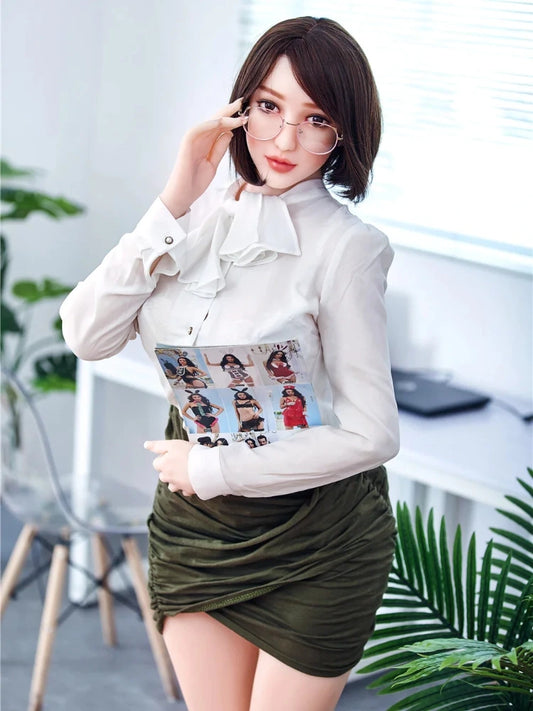 F191- 159cm(5ft1) E Cup Erotic Teacher Curvy Sex Doll |Irontech Doll
