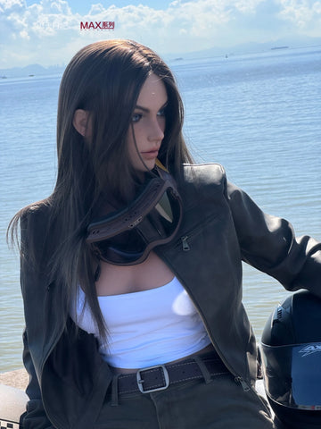 F6201—165cm/5ft4-37kg A Cup Small Breast Silicone Sex Doll  - Firefly Diary MAX