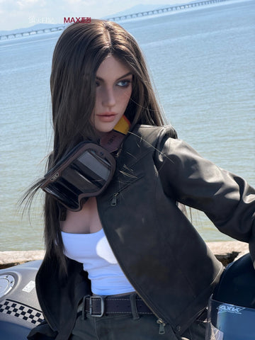 F6201—165cm/5ft4-37kg A Cup Small Breast Silicone Sex Doll  - Firefly Diary MAX