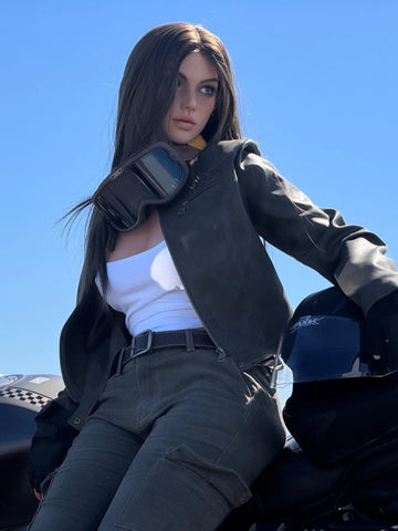 F6201—165cm/5ft4-37kg A Cup Small Breast Silicone Sex Doll  - Firefly Diary MAX