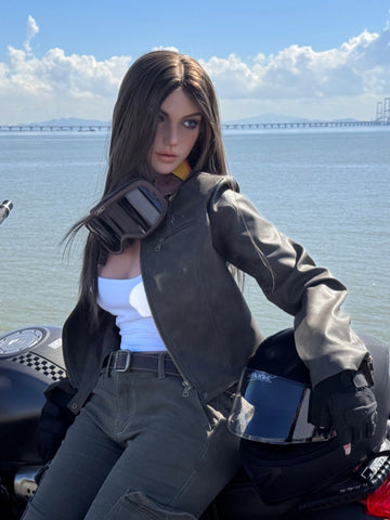 F6201—165cm/5ft4-37kg A Cup Small Breast Silicone Sex Doll  - Firefly Diary MAX