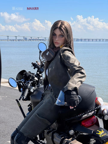 F6201—165cm/5ft4-37kg A Cup Small Breast Silicone Sex Doll  - Firefly Diary MAX