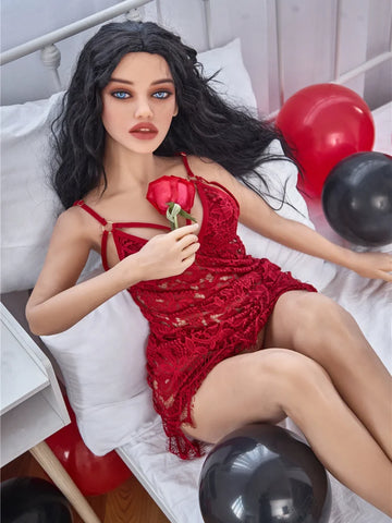 F106-150cm/4ft9 Red Slutty Skirt B cup TPE Sex Doll