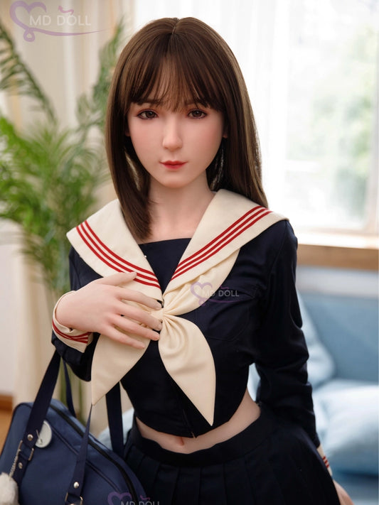 F8075-150cm/5ft-27kg M10 Medium Chest Life size Silicone Sex Doll | MD Doll