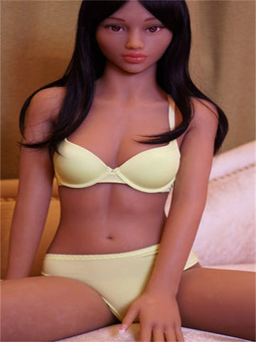 F1692-165cm(5f4) Gilly B Cup Petite Tan Skin Lifelike TPE Sex Doll