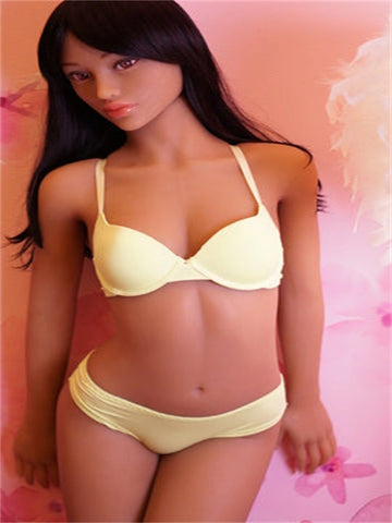 F1692-165cm(5f4) Gilly B Cup Petite Tan Skin Lifelike TPE Sex Doll