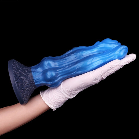 T232 (19.8lb丨21.6'') フェムボーイ巨乳&amp;超ロングディルドバイセクシャルトルソー