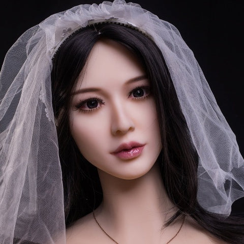 H153 Silicone Sex Doll Head ｜Qita Doll head